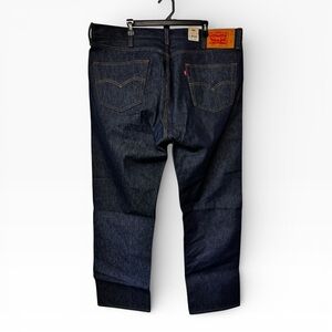 Levi's 501 Men's Original Shrink-To-Fit Indigo Straight Jeans 44 X 32